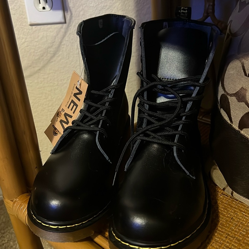 Dr. Martens Combat Boots (Black)